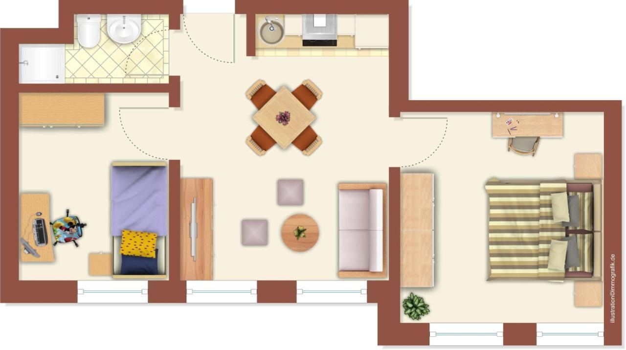 Hellinghaus Fewo 1 Wellenreiter Apartman Wyk auf Föhr Kültér fotó